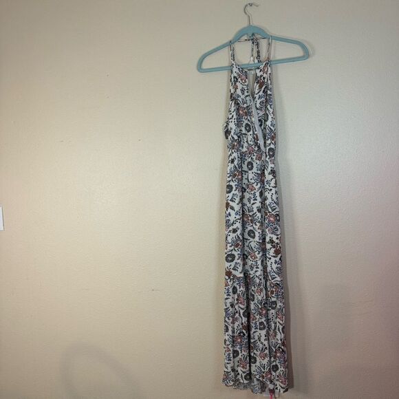 American Eagle Outfitters Dresses & Skirts - American Eagle Outfitters Floral Dress with Blue and Pink Accents XS